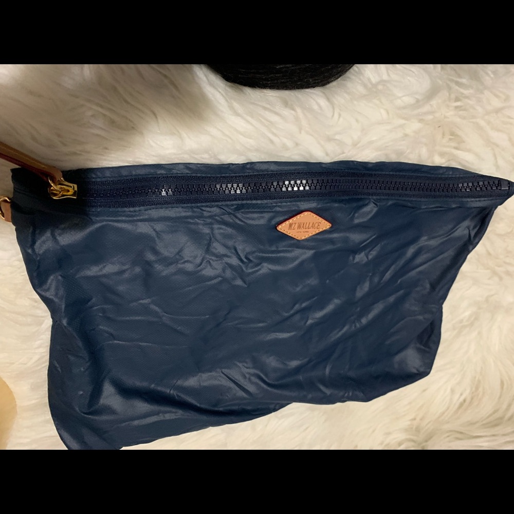 NWOT.  MZ Wallace XXL Dust Bag in Blue.